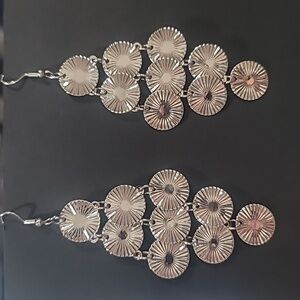 Silver Dangling Earrings